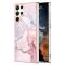  Samsung Galaxy S23 Ultra Skal Marmor TPU Roséguld