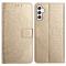 Samsung Galaxy A16 / A26 5G Fodral Mandala Läder Guld