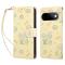  Google Pixel 11/11 Pro Fodral Med Tryck Blommor Gul