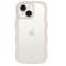 holdit holdit iPhone 15/14/13 Skal Wavy Light Beige Transparent