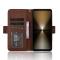  Sony Xperia 1 VI Fodral Med Avtagbart Kortfodral Brun