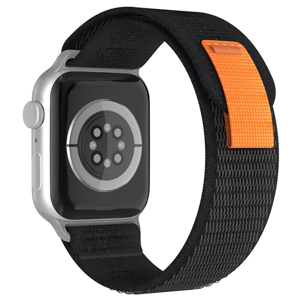 ColorPop Apple Watch 38/40/41/42 mm Armband Nylon Trail Loop Svart