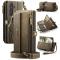 CASEME CASEME Galaxy S25 Fodral RFID Multifunktionell Läder Brun
