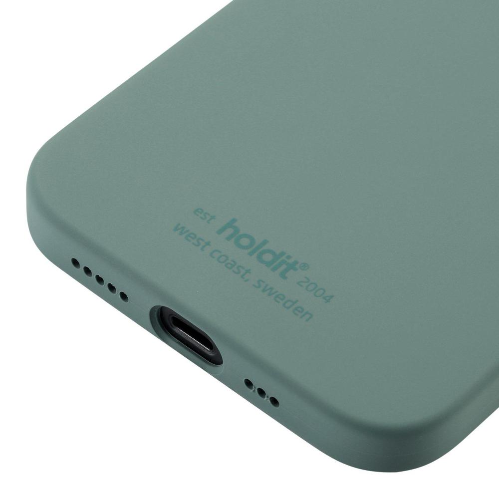 holdit iPhone 12/12 Pro - holdit Mobilskal Silikon - Moss Green
