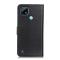  Realme C21 - Litchi Läder Fodral - Svart