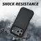 iPhone 17 Pro Skal Extreme Shockproof Hybrid Svart