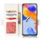  Xiaomi Redmi Note 11 Pro 5G Fodral Litchi Textur Vit
