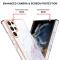  Samsung Galaxy S23 Ultra Skal Marmor TPU Vit