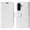  Samsung Galaxy A37 5G Fodral Crazy Horse Läder Vit