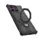  Motorola Edge 60 Pro Skal MagSafe Kickstand Hybrid Svart