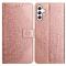  Samsung Galaxy A16 / A26 5G Fodral Mandala Läder Roséguld