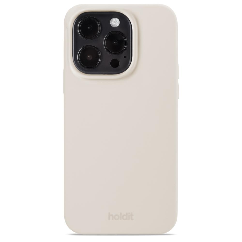 holdit holdit iPhone 14 Pro Skal Silikon Ljus Beige