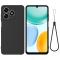  Honor X5c Plus Skal Liquid Silikon Svart