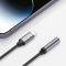 Tech-Protect Tech-Protect Ljudadapter Lightning - 3.5mm AUX Hona Nylon Svart