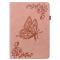  Samsung Galaxy Tab A11 Plus Fodral Butterfly Flower Rosa