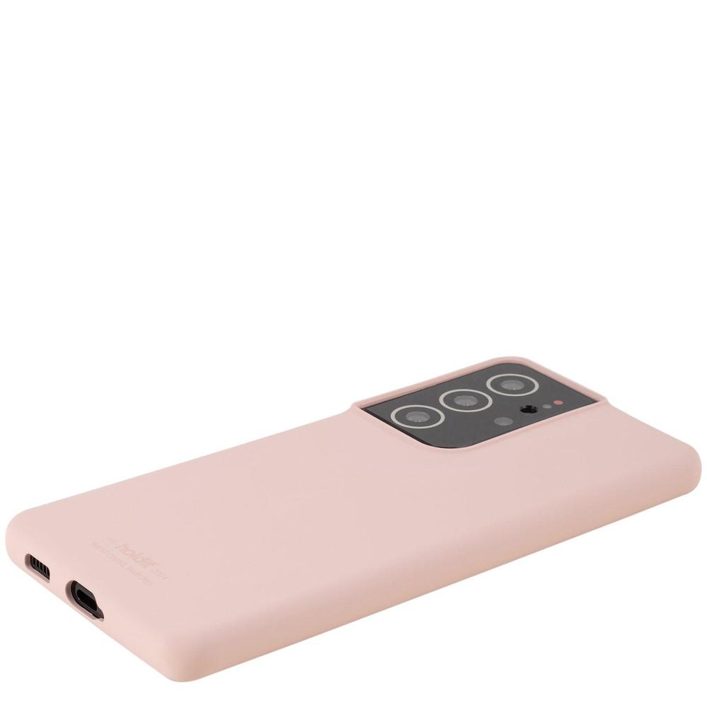 holdit Samsung Galaxy S21 Ultra - holdit Mobilskal Silikon - Blush Pink