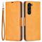  Galaxy S25 Plus / S24 Plus Fodral Solid Shark Läder Brun
