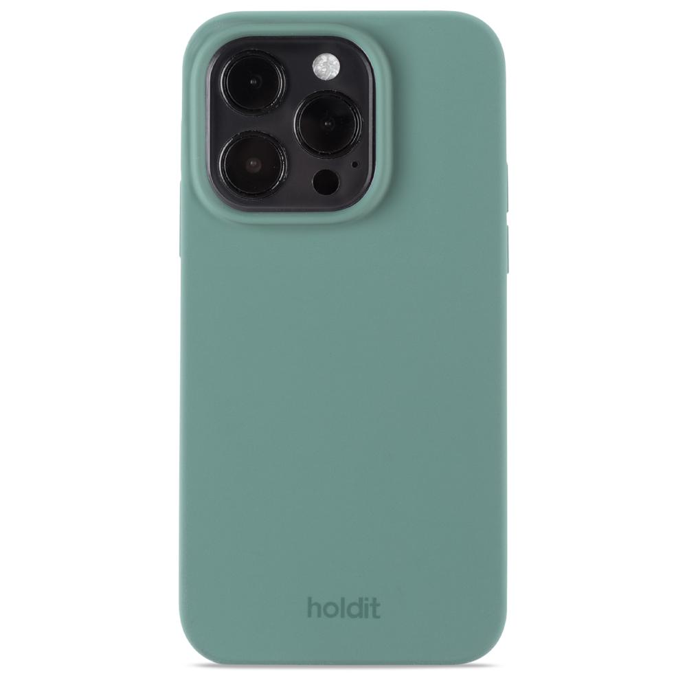 holdit holdit iPhone 14 Pro Skal Silikon Moss Green