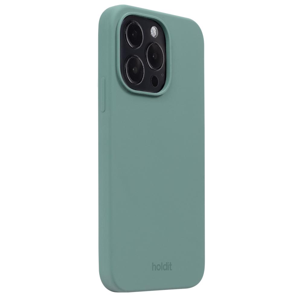 holdit holdit iPhone 14 Pro Skal Silikon Moss Green