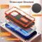  iPhone 14 Pro Max Skal 3in1 Shockproof Xtreme Transparent/Orange