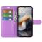  Motorola Moto G56 5G Fodral Litchi Läder Lila