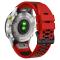  Klockarmband 26 mm Dual-Color Robust Röd/Svart