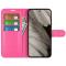  Google Pixel 8 Pro Fodral Litchi Textur Rosa