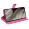  Google Pixel 8 Pro Fodral Litchi Textur Rosa