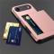  iPhone Air Skal Hybrid Med Kortfack Guld