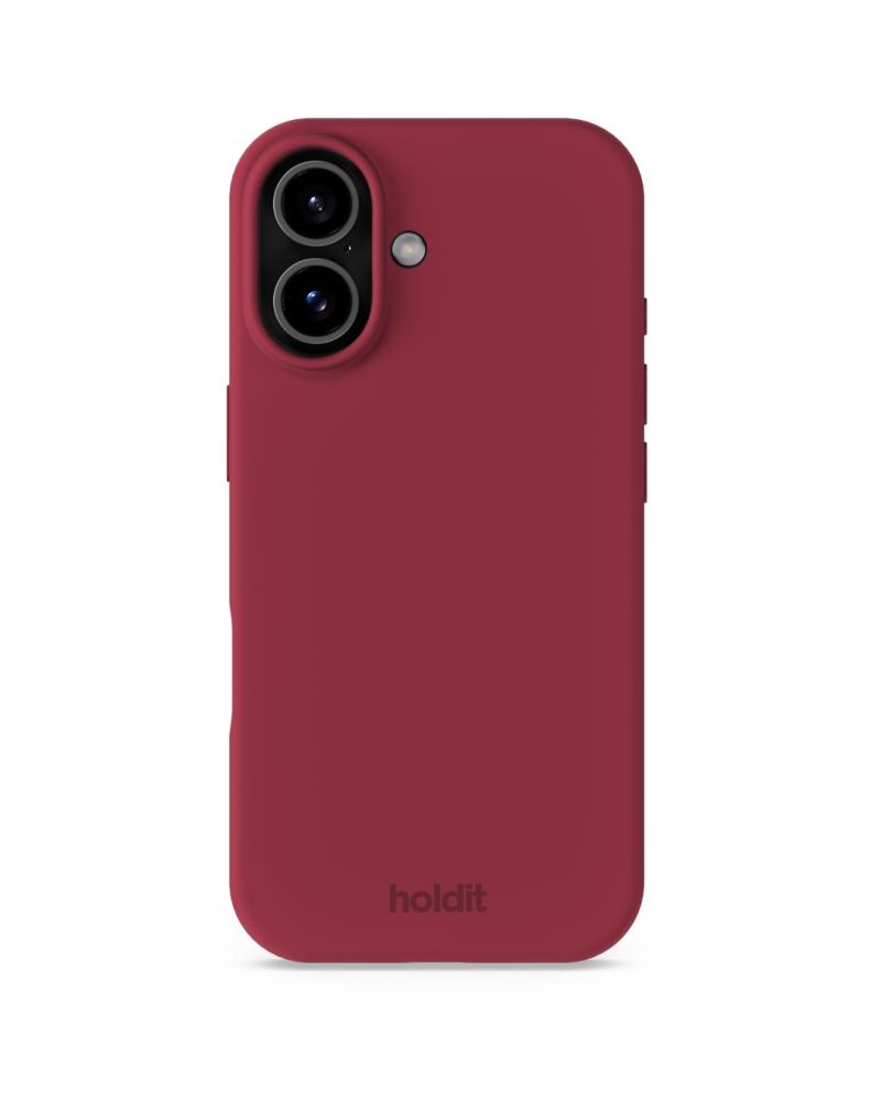 holdit holdit iPhone 17 Mobilskal Silikon Red Velvet