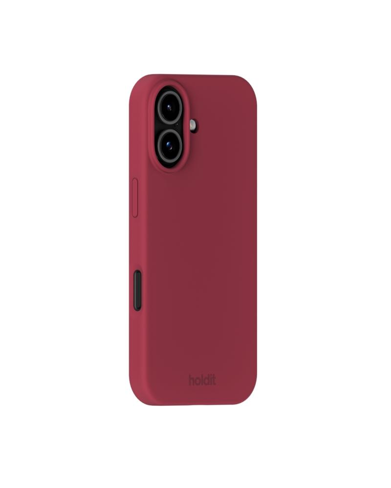 holdit holdit iPhone 17 Mobilskal Silikon Red Velvet