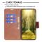  Galaxy S25 Plus / S24 Plus Fodral Solid Shark Läder Brun