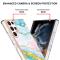  Samsung Galaxy S23 Ultra Skal Marmor TPU Grön