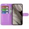  Google Pixel 8 Pro Fodral Litchi Textur Lila
