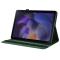  Samsung Galaxy Tab A11 Plus Fodral Butterfly Flower Grön