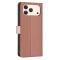 BINFEN BINFEN iPhone 17 Pro Max Fodral RFID Splicing Color Brun