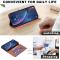 BINFEN BINFEN iPhone 17 Pro Max Fodral RFID Splicing Color Brun