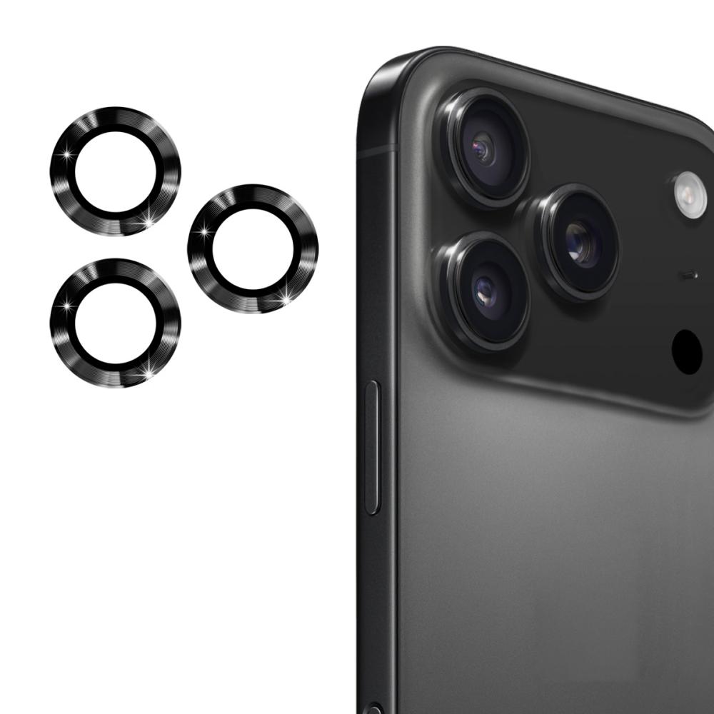 ENKAY ENKAY Phone 17 Pro Max / 17 Pro Linsskydd Härdat Glas Svart