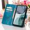  Motorola Moto G62 5G Fodral Med Fjäril Tryck Blå