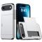  iPhone Air Skal Hybrid Med Kortfack Silver