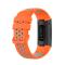  Fitbit Charge 4/3 Silikon Träningsarmband Orange/Grå