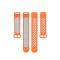  Fitbit Charge 4/3 Silikon Träningsarmband Orange/Grå