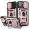  iPhone 13 Mini - CamShield Armor Hybrid Ring Skal - Roséguld