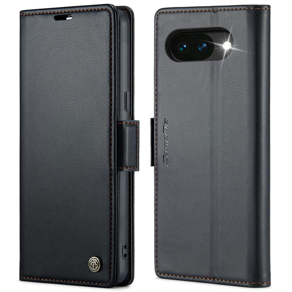 CASEME CASEME Google Pixel 10a Fodral RFID Läder Svart