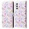  Samsung Galaxy S26 Plus Fodral RFID Läder Fjärilar/Blommor