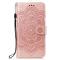  Samsung Galaxy A24 5G Fodral Mandala Läder Roséguld