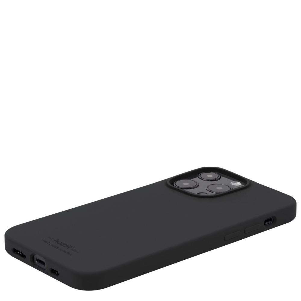 holdit holdit iPhone 13 Pro - Mobilskal Silikon - Svart