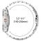  Galaxy Watch 8 46/44/40 mm Armband Metall Silver