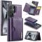 DG.MING DG.MING Galaxy S25 Ultra 2in1 Skal Magnetiskt Kortfack Lila