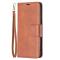  Samsung Galaxy S21 FE Fodral Solid Shark Läder Brun